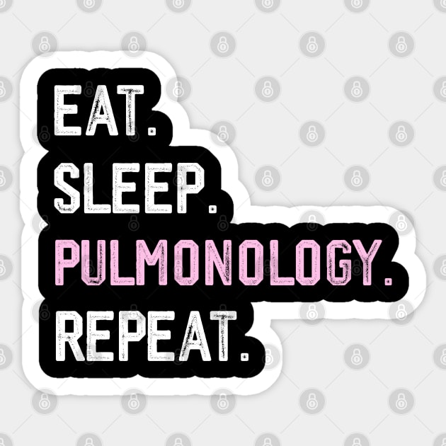 Pulmonology doctor christmas pulmonology nurse practitioner Sticker by Printopedy